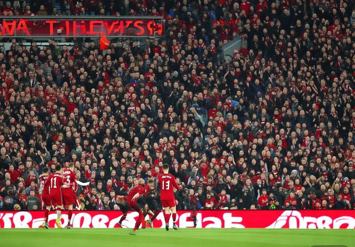 2019英超巅峰对决：利物浦2-0逆袭曼联安菲尔德之战(图1)